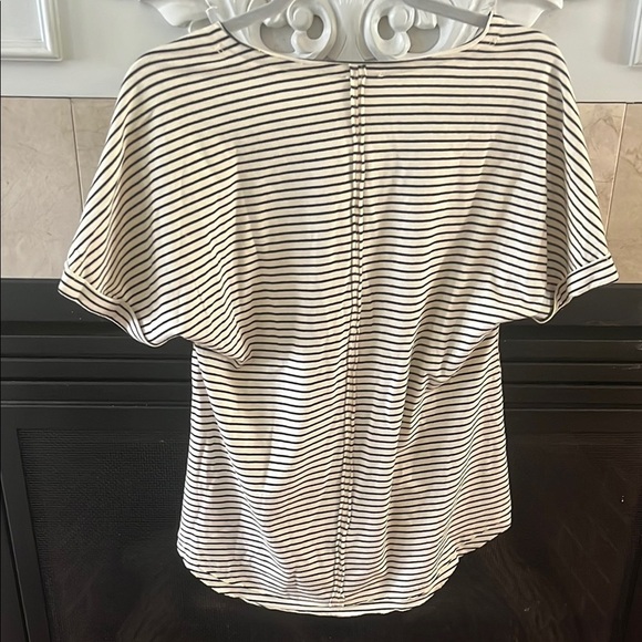 Black and off white striped top - Picture 7 of 7